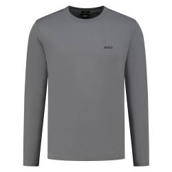 BOSS Herren Tee Long T-Shirt, Medium Grey36, S EU von BOSS