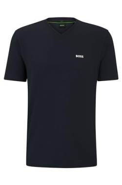 BOSS Herren Tee V T-Shirt, Dark Blue402, L EU von BOSS