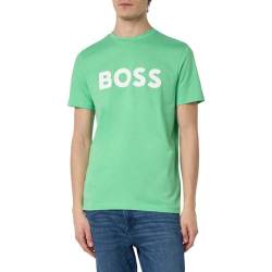 BOSS Herren Thinking 1 T_Shirt, Open Green347, L von BOSS