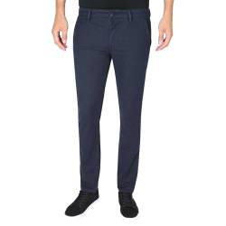 BOSS Herren Trousers TROUSERS FLAT, Dark Blue, 34W / 30L EU von BOSS