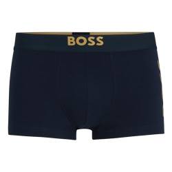 BOSS Herren Unterw�sche Unterhosen Trunk Cotton Stretch, Farbe:Blau, W�schegr��e:XL, Artikel:-404 Dark Blue von BOSS