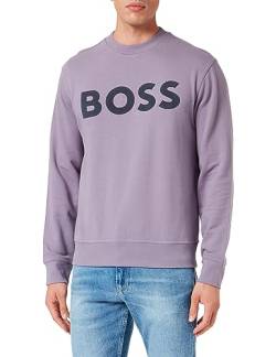 BOSS Herren WeBasicCrew, Medium Purple511, M von BOSS