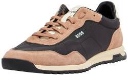 BOSS Herren Zayn_Lowp_nysd Low_Profile, Open Beige, 44 EU von BOSS