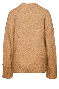 BOSS Hugo Relaxed-Fit Pullover WORVEGIAN aus Baumwoll/Alpaka Mix Farbe braun 235 (S) von BOSS