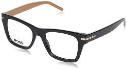 BOSS Hugo Unisex 1522 Sunglasses, 807/18 Black, 49 von BOSS