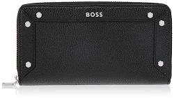 BOSS Ivy Ziparound N. Damen Wallet, Black1 von BOSS