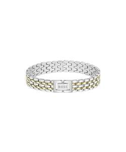 BOSS Jewelry Armband mit Knebelverschluss für Damen Kollektion ISLA Zweifarbiges - 1580517 von BOSS