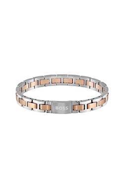 BOSS Jewelry Armband mit Knebelverschluss für Herren Kollektion METAL LINK ESSENTIALS - 1580056 von BOSS