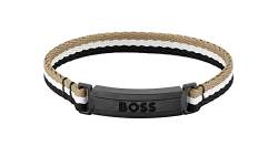 BOSS Jewelry armband für Herren Kollektion RESPONSIBLE aus recyceltem Ozeankunststoff - 1580375M von BOSS