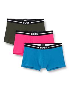 BOSS Men's 3P Bold Trunk, Open Miscellaneous970, XL (3er Pack) von BOSS