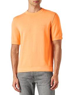 BOSS Men's Alinus Knitted-Sweater, Light/Pastel Orange833, S von BOSS