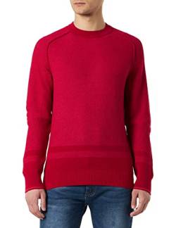 BOSS Men's Apok Knitted-Sweater, Medium Pink660, XL von BOSS
