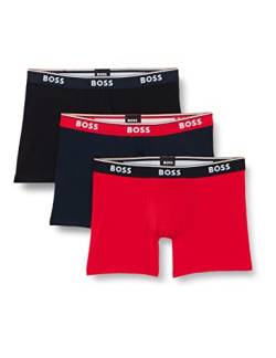 BOSS Men's BoxerBr 3P Power Boxer_Brief, Open Miscellaneous974, XS (3er Pack) von BOSS