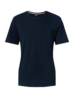 BOSS Men's Cosy Pyjama_T_Shirt, Dark Blue403, L von BOSS