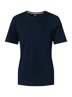 BOSS Men's Cosy Pyjama_T_Shirt, Dark Blue403, XL von BOSS