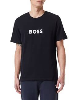 BOSS Men's Easy Pyjama_T_Shirt, Black6, M von BOSS