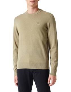 BOSS Men's Kanovano Knitted-Sweater, Light/Pastel Green336, S von BOSS
