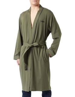 BOSS Men's Kimono Bademantel Pyjama_Short, Dark Green306, S von BOSS