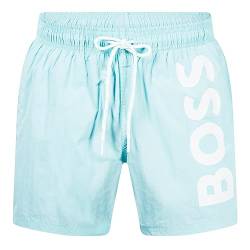 BOSS Men's Octopus Swim_Short, Open Blue461, S von BOSS