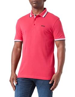 BOSS Men's Paddy Polo, Medium Pink660, S von BOSS