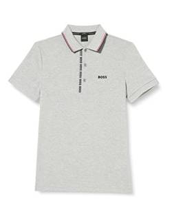 BOSS Men's Paule 4 Polo, Open Grey60, L von BOSS