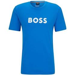 BOSS Men's RN Beach T-Shirt, Bright Blue432, XS von BOSS