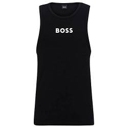 BOSS Men's Tank TOP STMT Vest, schwarz, S von BOSS