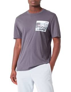 BOSS Men's TeeMotor T-Shirt, Dark Grey22, XL von BOSS