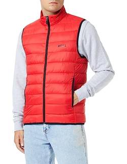 BOSS Men's V_Thor Outerwear-Waistcoat, Medium Red610, 5XL von BOSS