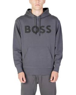 BOSS Men's WebasicHood Sweatshirt, Dark Grey22, M von BOSS