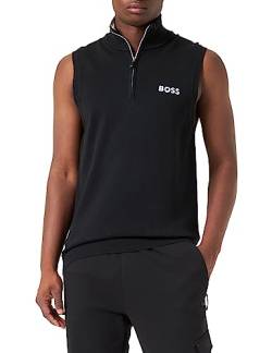 BOSS Men's Zaxly Knitted-Sweater, Black1, L von BOSS