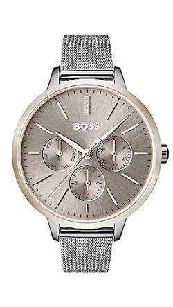 BOSS Multi Zifferblatt Quarz Uhr für Damen mit Edelstahlarmband Edelstahlarmband - 1502423 von BOSS