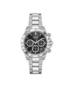 BOSS Multi Zifferblatt Quarz Uhr für Damen mit Silbernes Edelstahlarmband - 1502614 von BOSS