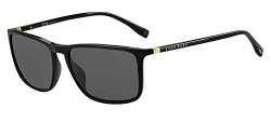 BOSS Unisex 0665/s/it Sunglasses, 2M2/IR Black Gold, One Size von BOSS