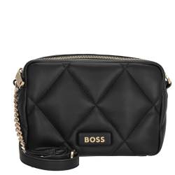 BOSS Weiblich Abelie Zip Crossb. Crossbody, Black von BOSS