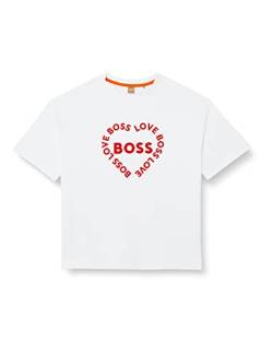 BOSS Women's C_Ebase_VD_Unisex T_Shirt, White100, XL von BOSS