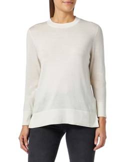 BOSS Women's C_Fanikasa Knitted-Sweater, Open White118, L von BOSS