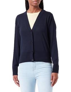 BOSS Women's C_Fedasa Knitted-Cardigan, Dark Blue404, L von BOSS