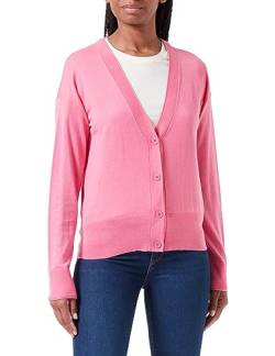 BOSS Women's C_Fedasa Knitted-Cardigan, Medium Pink668, L von BOSS