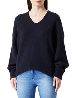 BOSS Women's C_Fondianan Knitted_Sweater, Dark Blue404, M von BOSS