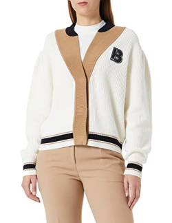 BOSS Women's C_Frague Knitted_Jacket, Open Miscellaneous962, XL von BOSS