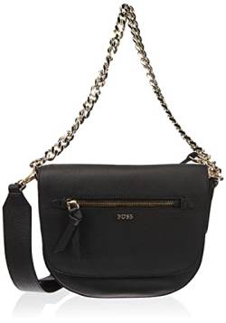 BOSS Women's Sophie Crossbody Saddle Bag, Black1 von BOSS