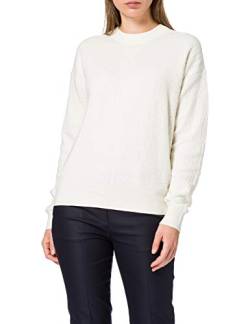 BOSS Womens C_Fakenna 10231415 01 Sweater, Open White118, M von BOSS