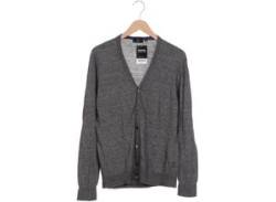 BOSS by Hugo Boss Herren Strickjacke, grau von BOSS