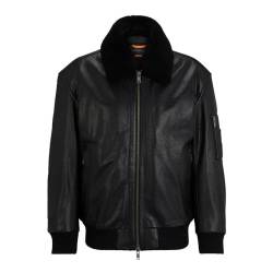 Boss Jolulu Leather Jacket 48 von BOSS