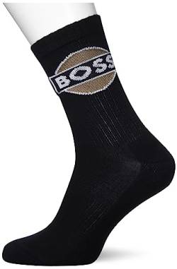 Boss Rib Badge Socks EU 43-46 von BOSS