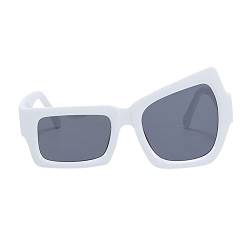 BOTCAM Unisex Sonnenbrille Leichtes Polarisiert Retro Sonnenbrille Uv Schutz Fahrerbrille Sportbrille Im Freien Golf Radfahren Angeln Wandern Sonnenbrille Oversized Irregular Polarized Sun Glasses von BOTCAM