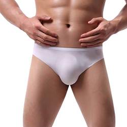 MäNner Briefs Unterhose Sexy Sportlich Suspensorium Sexy Höschen Übergröße Ultra dünne Unterhose Dessous Low Rise G-Strings Stretch Unterhosen Unterwäsche Herren Sexy Slip von BOTCAM