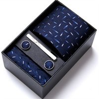 BOTERS Krawatte Krawatten-Set für Männer, 6-teilig, Geschenkbox, Geschenk zum Vatertag von BOTERS
