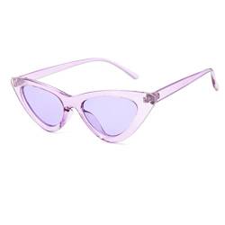 BOUACOUA Vintage Cat Eye Sunglasses UV Protection Fashionable Style Sonnenbrille von BOUACOUA